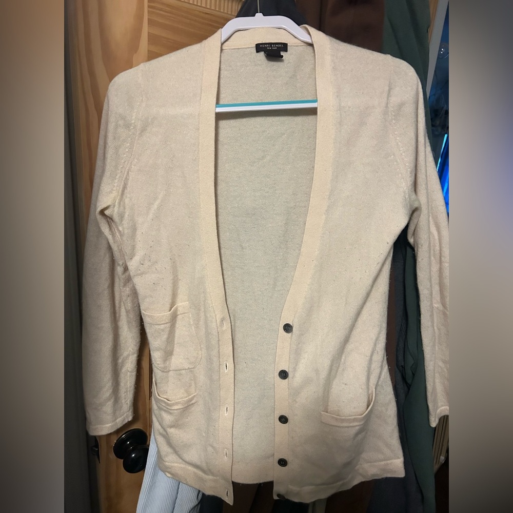 Henri Bendel cashmere cardigan